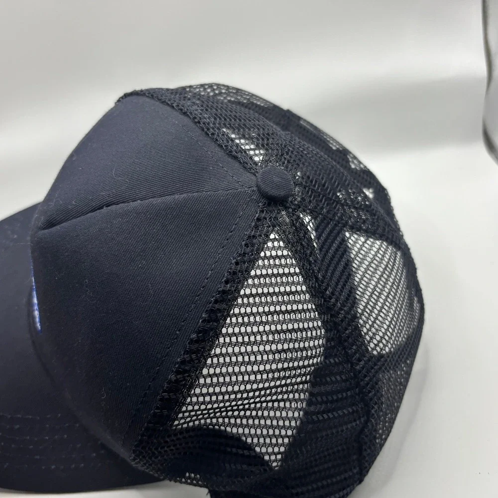 Vintage Trucker Hat US Fish & Wildlife Service Navy Blue Mesh USA National Park
